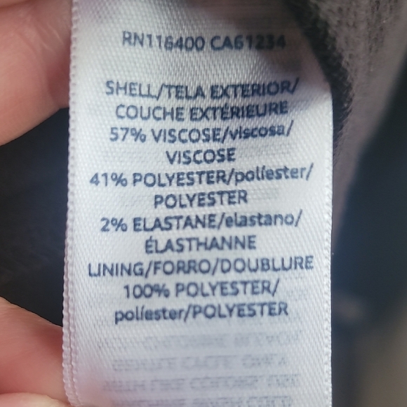 Lark & Ro Black Sheath Midi Dress Crew Neck Sleeveless NWOT - Picture 3 of 6